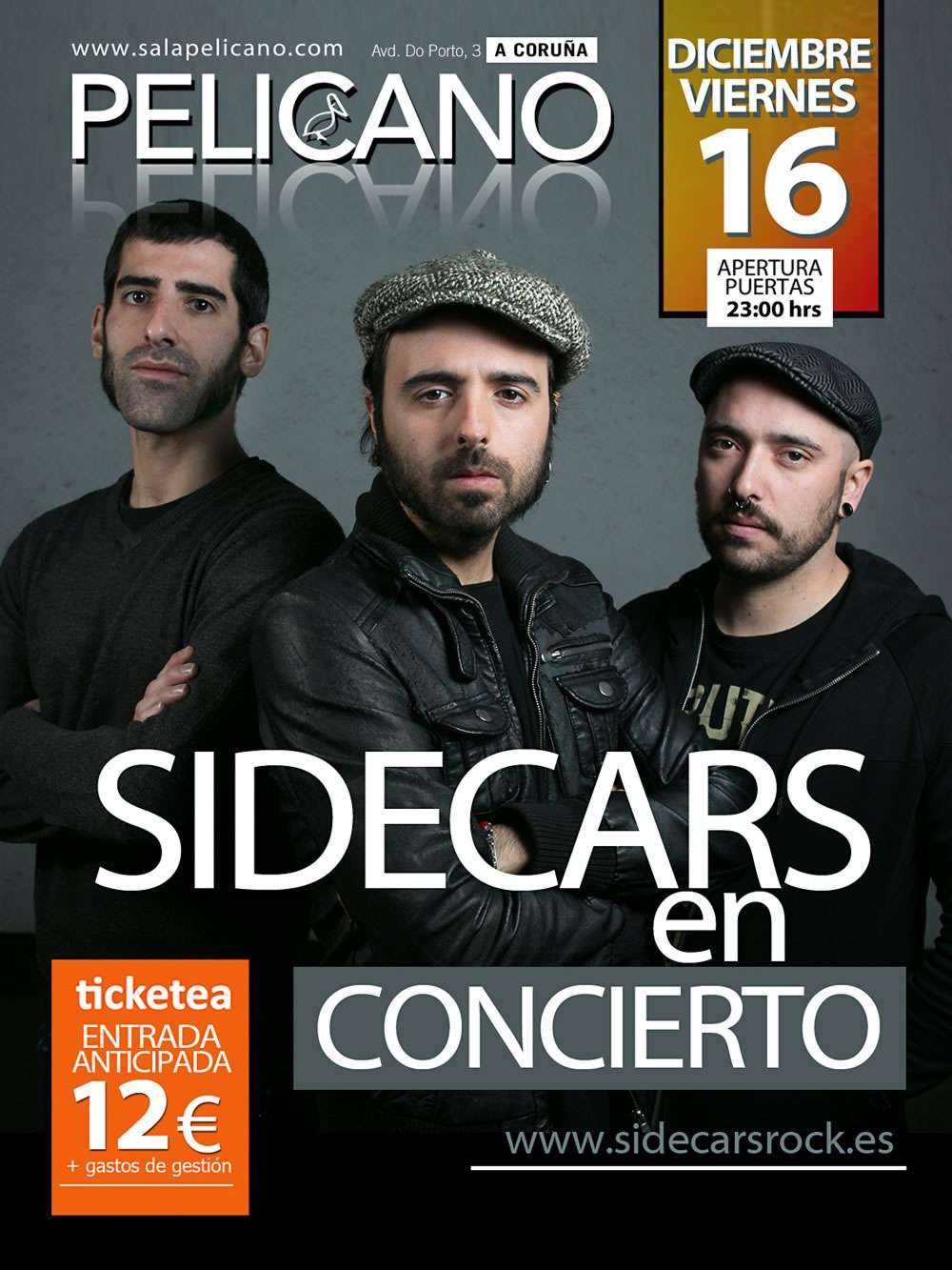 SIDECARS en Pelicano Coruna