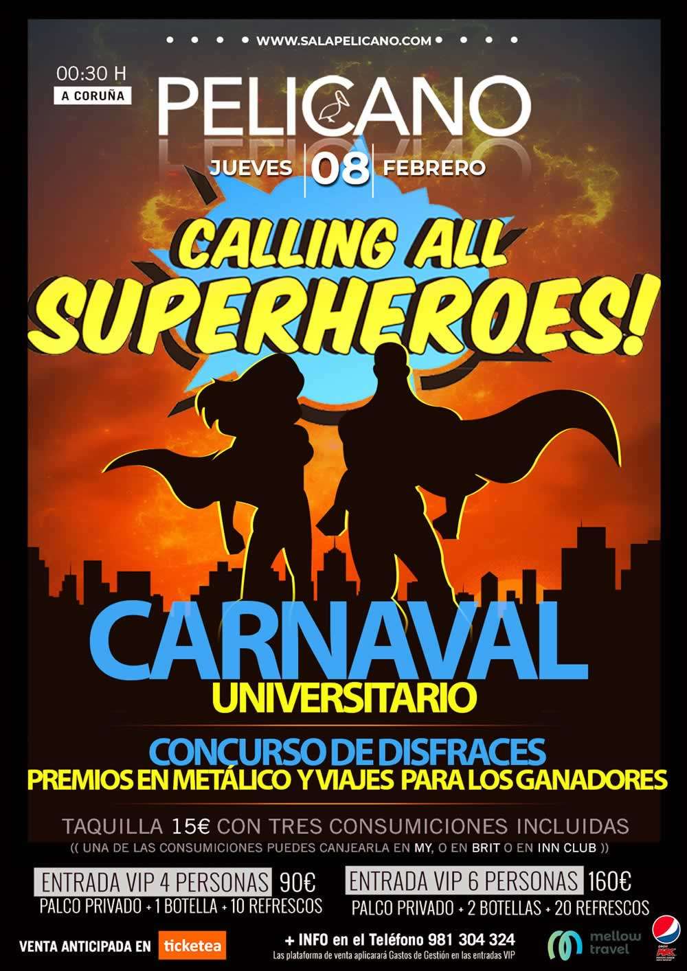 Carnaval Calling all Superheroes