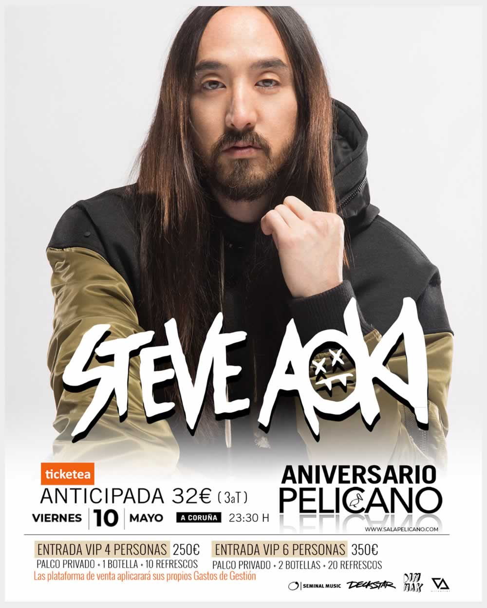 Steve Aoki Pelicano