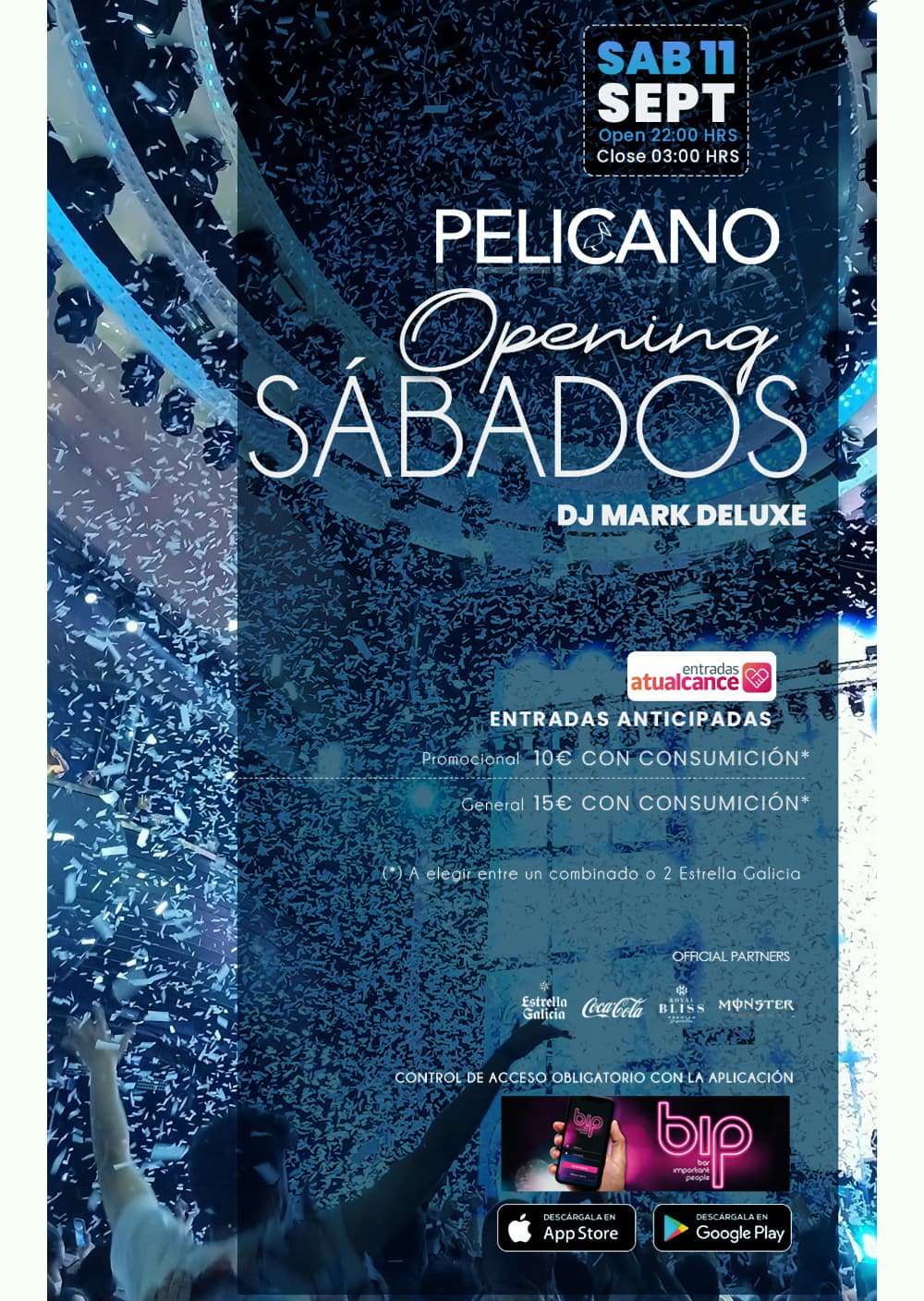 OPENING SÁBADOS